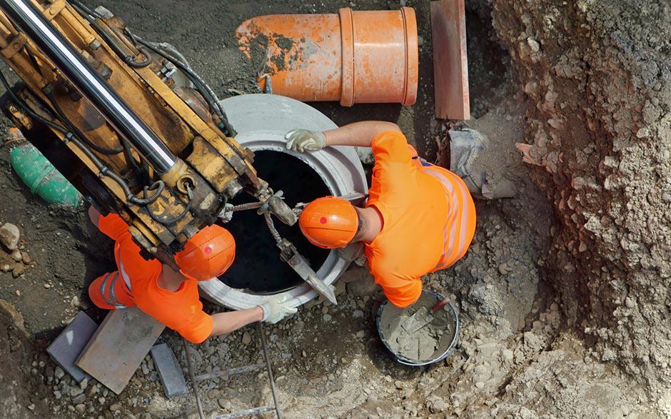 travaux assainissement Mareil-Marly